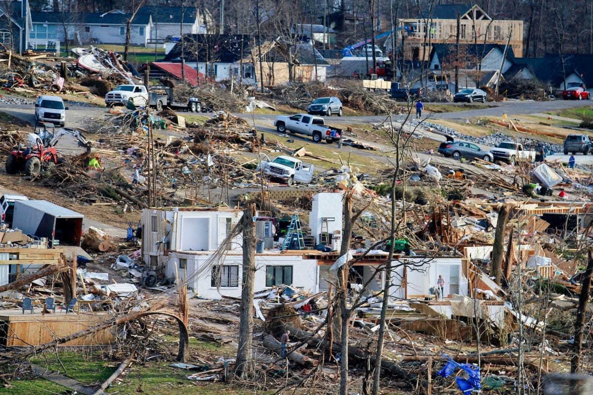 tornadoes