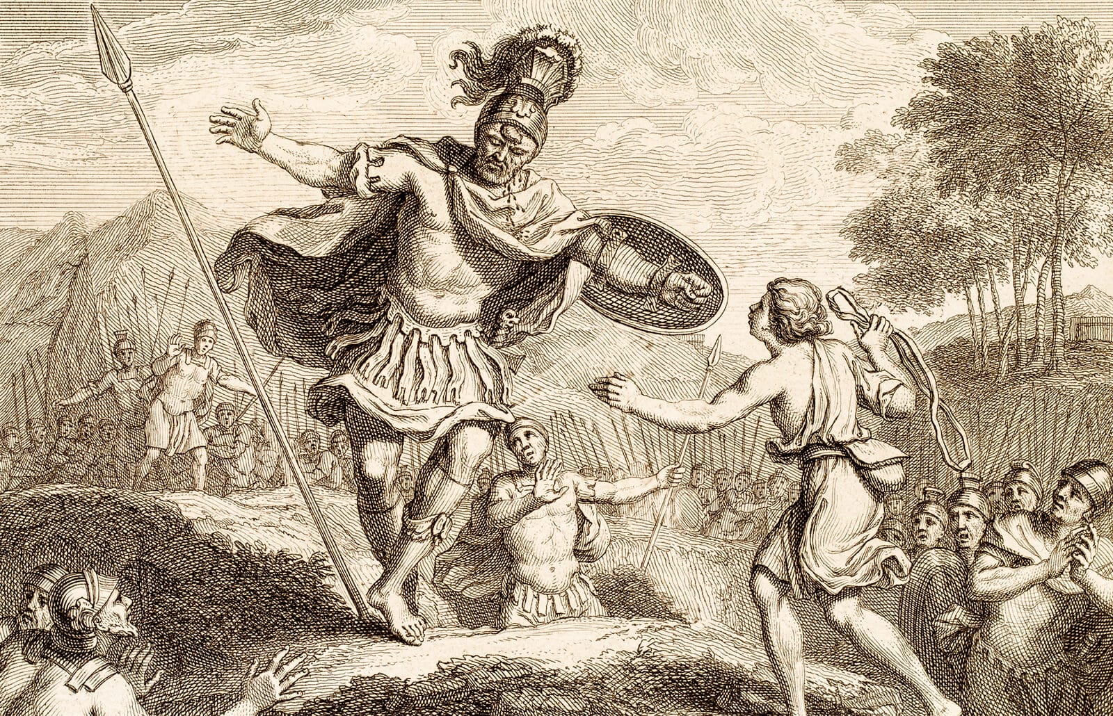 David and Goliath