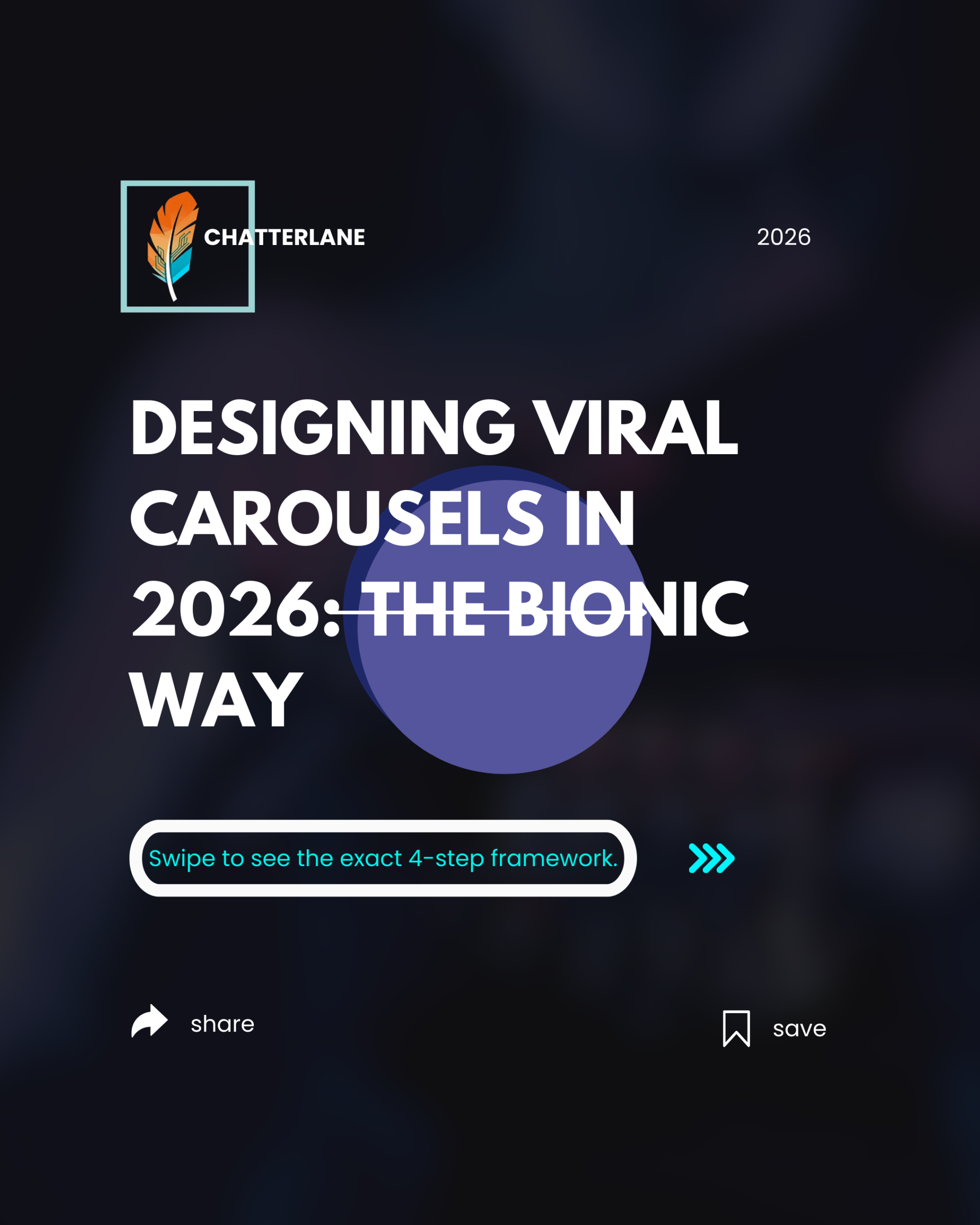 Bionic Design Instagram Carousel - Slide 1