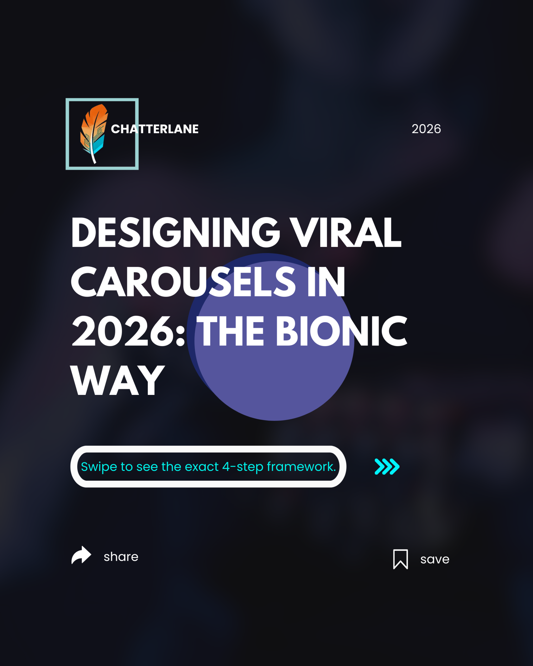 Bionic Design Instagram Carousel - Slide 1